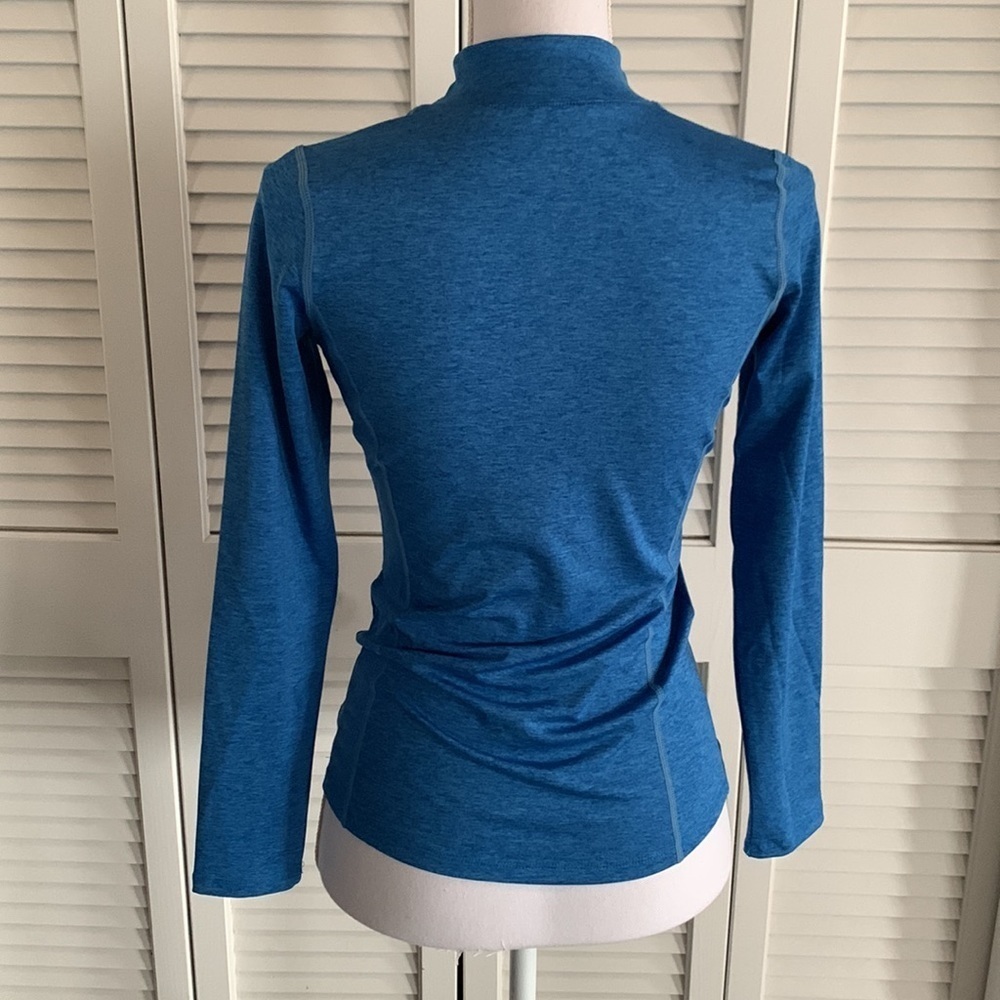 Cadmus Women’s Compression Quarter Zip Pullover Top Royal Blue Shirt Size Small - Picture 3 of 8